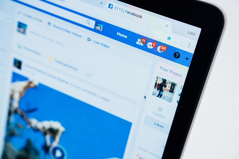 Company Website and Facebook